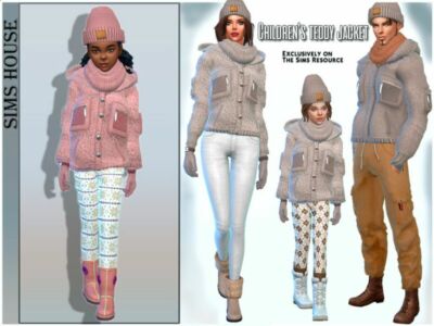 Children’S Teddy Jacket Sims 4 CC