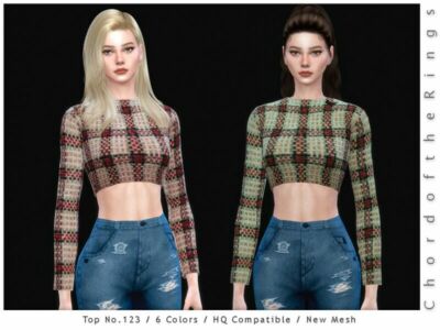 Chordoftherings TOP NO.123 By Chordoftherings Sims 4 CC