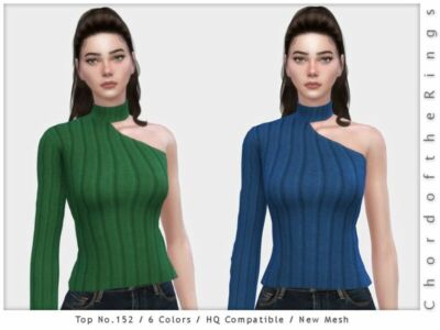 Chordoftherings TOP NO.152 By Chordoftherings Sims 4 CC