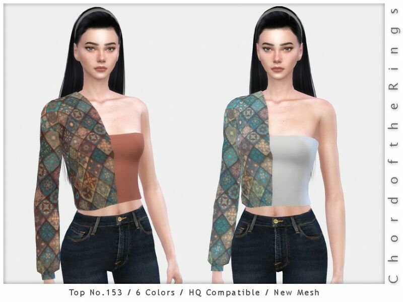 Chordoftherings TOP NO.153 By Chordoftherings Sims 4 CC