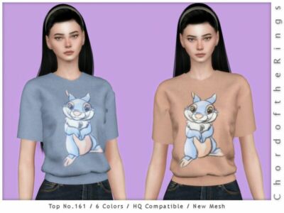 Chordoftherings TOP NO.161 By Chordoftherings Sims 4 CC