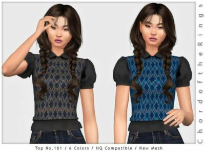 Chordoftherings TOP NO.181 By Chordoftherings Sims 4 CC