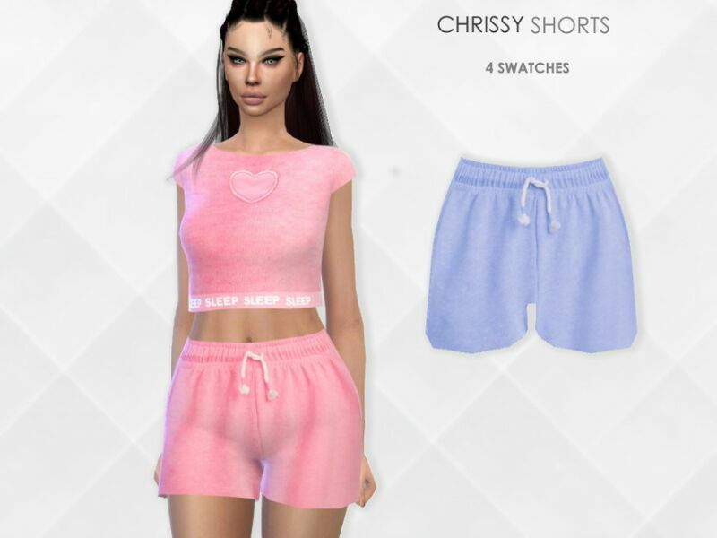 Chrissy Shorts By Puresim Sims 4 CC