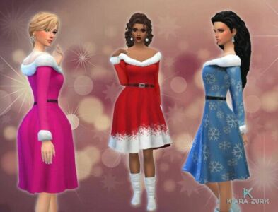 Christmas Dress 2021 Sims 4 CC