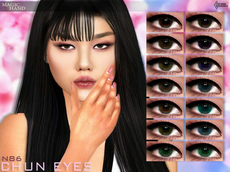 Chun Eyes N85 By Magichand Sims 4 CC