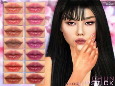 Chun Lipstick N109 By Magichand Sims 4 CC