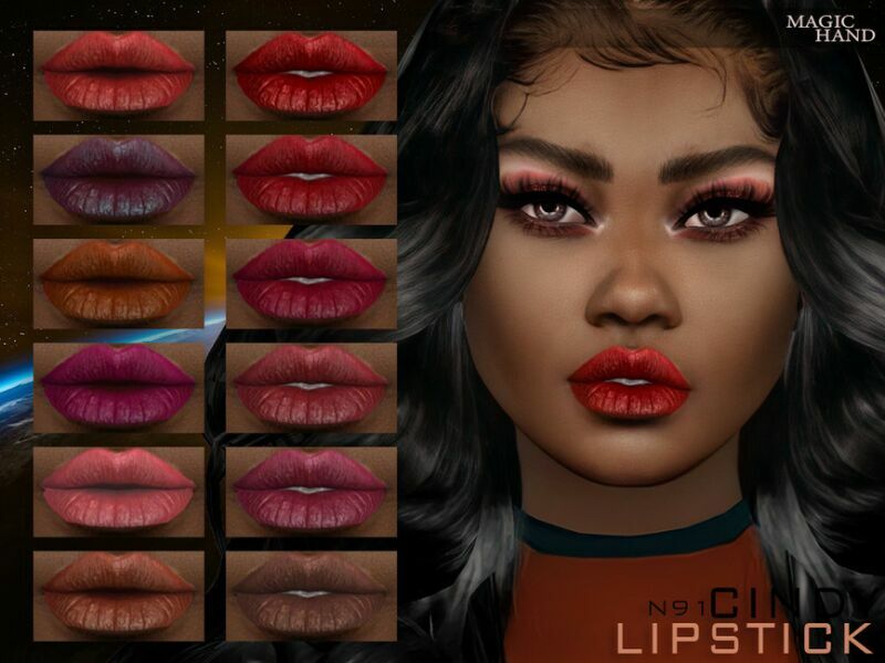 Cindy Lipstick N91 [Patreon] By Magichand Sims 4 CC