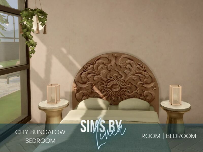 City Bungalow Bedroom By Simsbylinea Sims 4 CC