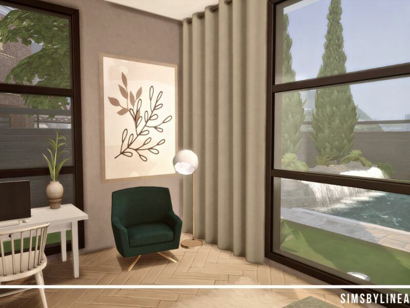 sims 4 cc city bungalow bedroom by simsbylinea 3