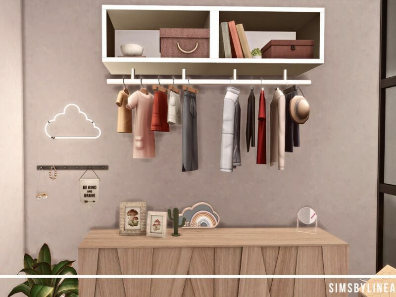 sims 4 cc city bungalow kids room by simsbylinea 3