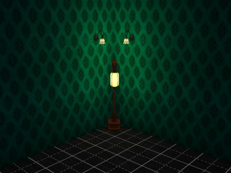 Classic Wallpaper Sims 4 CC