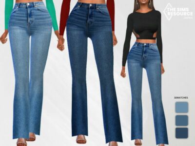 Classical MOM Jeans By Saliwa Sims 4 CC