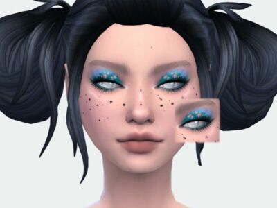 Claude Monet Eyeshadow By Sagittariah Sims 4 CC