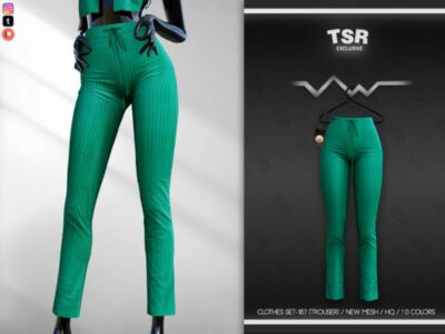 Clothes SET-187 (Trouser) BD628 By Busra-Tr Sims 4 CC