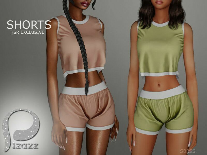 Clothing: Sports And Athletics Shorts Sims 4 CC