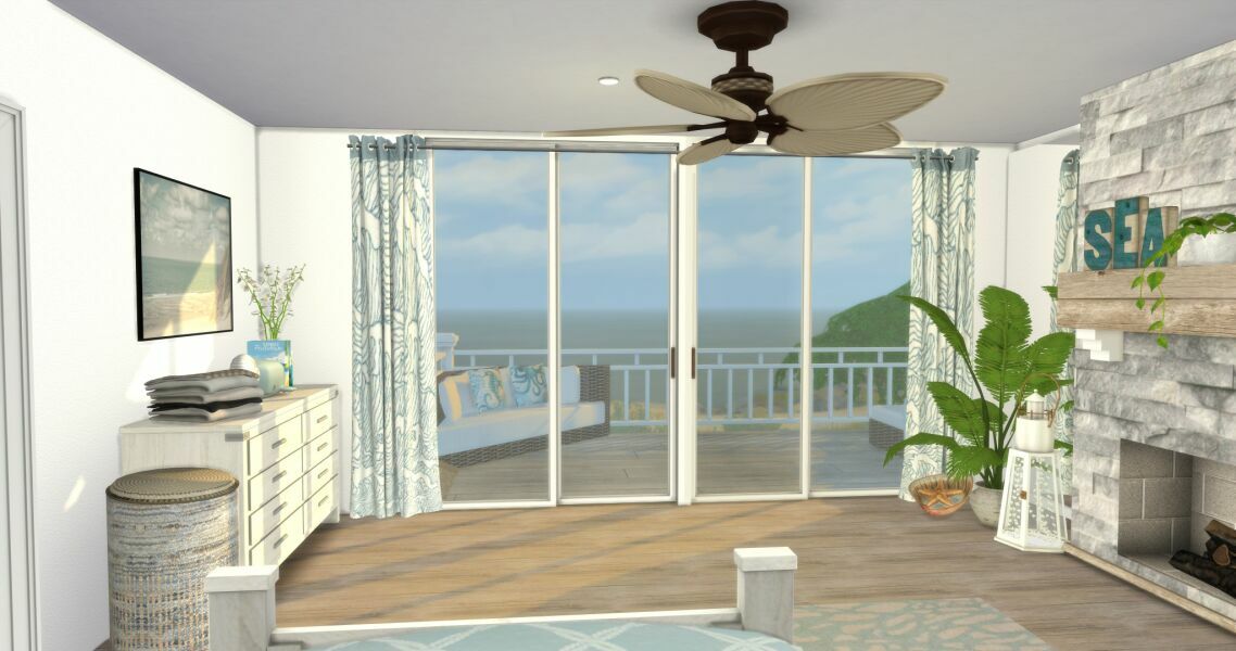 sims 4 cc coastal beach house cc build by similebuilds 4