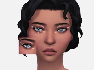 Cold Lights Eyeliner By Sagittariah Sims 4 CC