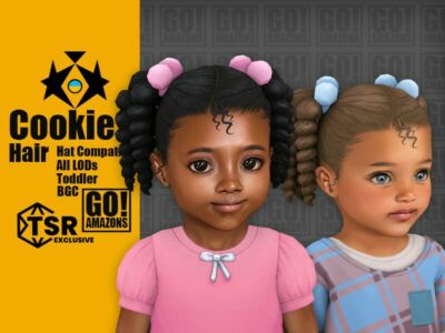 Cookie Hair By Goamazons Sims 4 CC