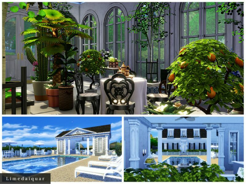 sims 4 cc country estate by limedaiquar 4