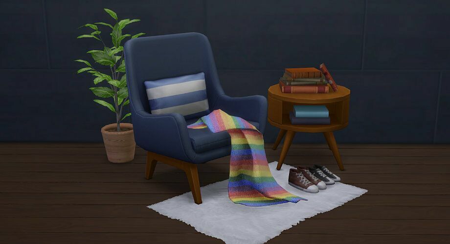 sims 4 cc crochet throw blanket by geekygamingstuff 2