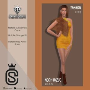 [CS] Natalie Cinnamon By Cleuresims Sims 4 CC