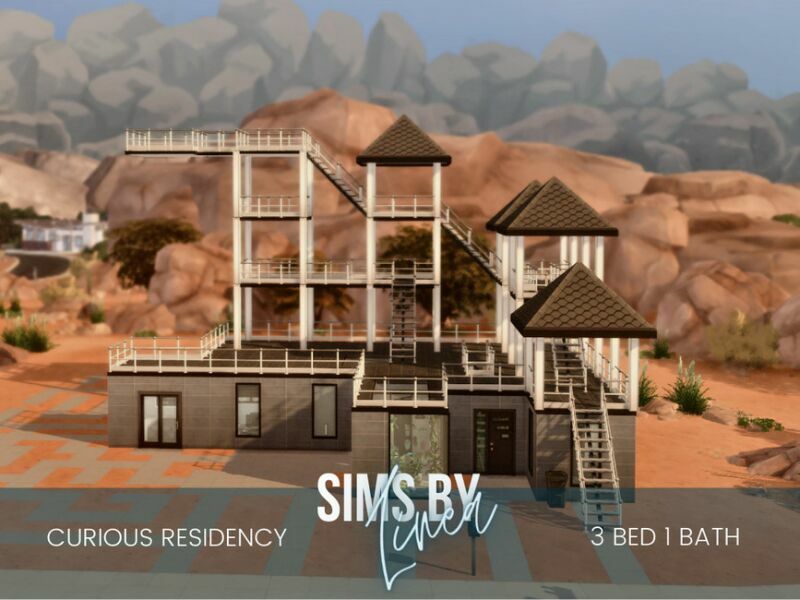 Curious Residency By Simsbylinea Sims 4 CC