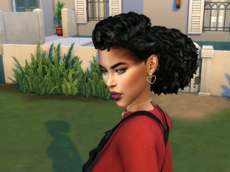 sims 4 cc curly top mop pony by drteekaycee 3