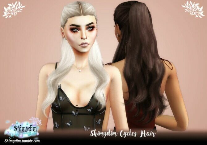 Cycles Hair Sims 4 CC