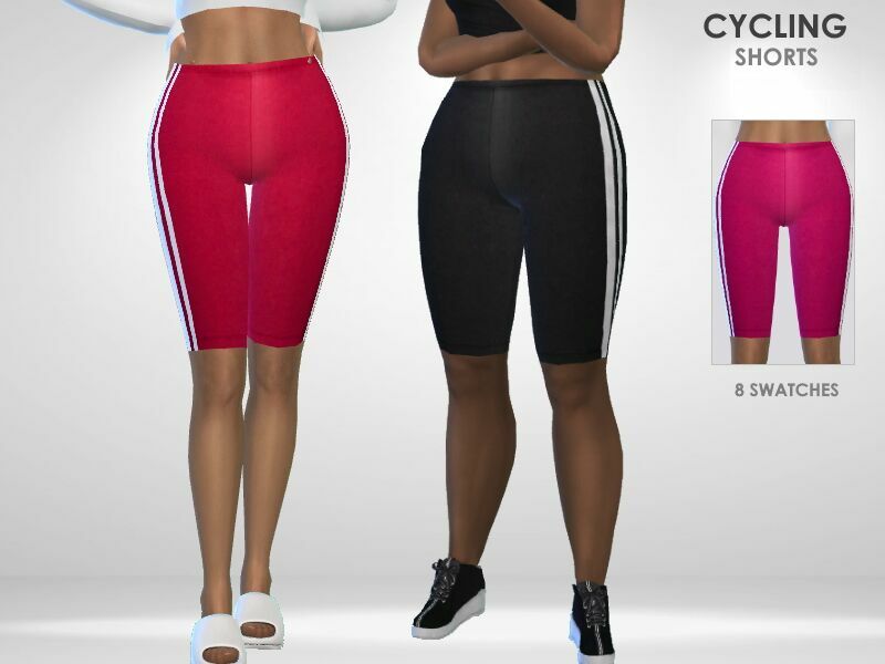 Cycling Shorts By Puresim Sims 4 CC