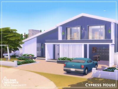 Cypress House – Nocc By Sharon337 Sims 4 CC