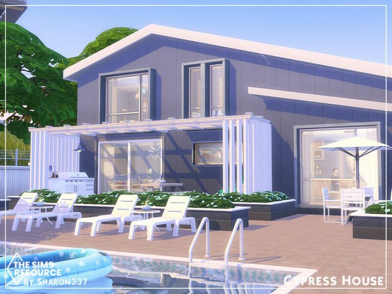 sims 4 cc cypress house nocc by sharon337 3