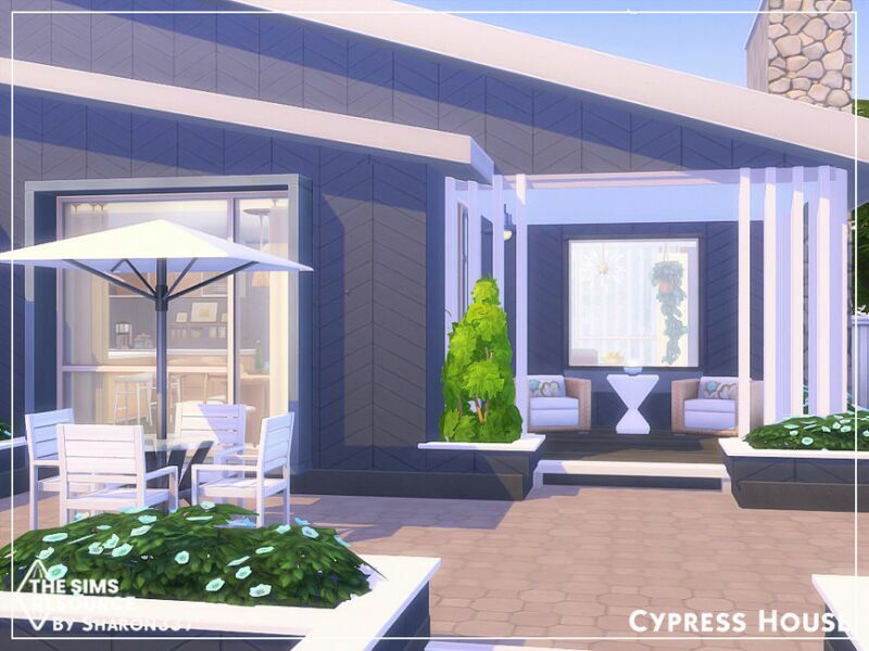 sims 4 cc cypress house nocc by sharon337 4