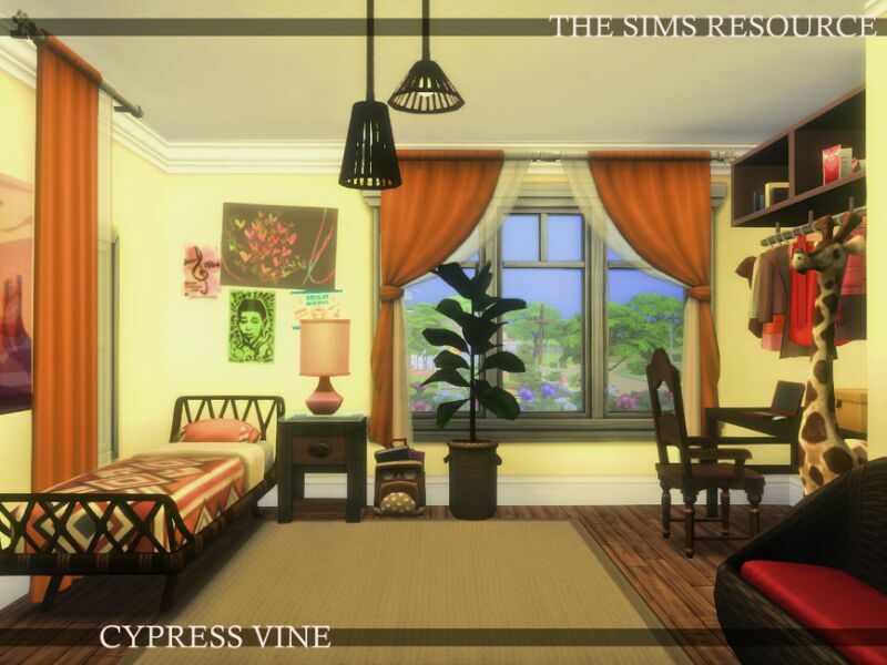 sims 4 cc cypress vine nocc by simzmora 4