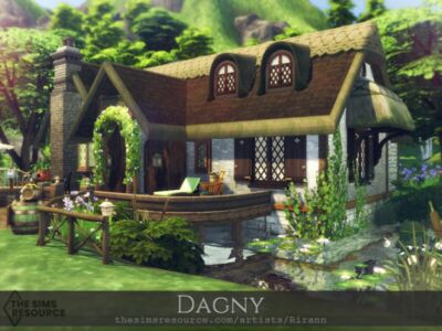 Dagny – NO CC By Rirann Sims 4 CC