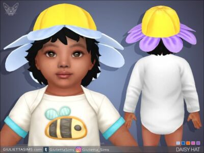 Daisy HAT For Infants By Giulietta Sims 4 CC