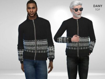 Dany TOP By Puresim Sims 4 CC