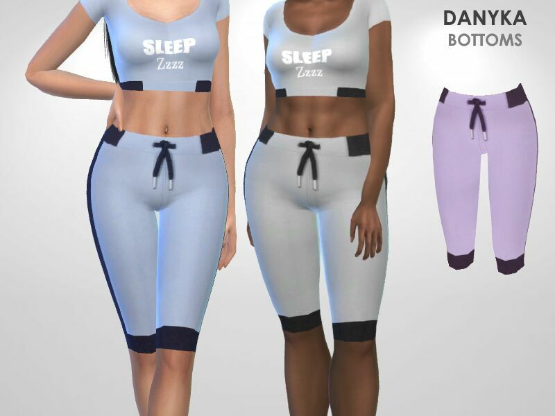 Danyka Bottoms By Puresim Sims 4 CC