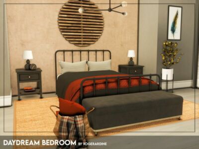 Daydream Bedroom (TSR Only CC) By Xogerardine Sims 4 CC