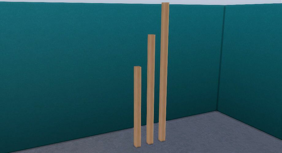 sims 4 cc decorative wooden columns by geekygamingstuff 2