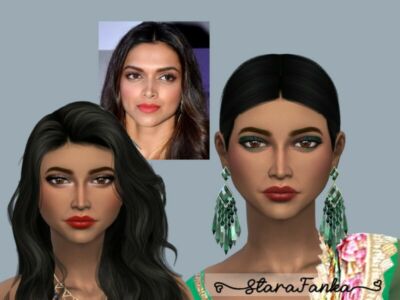 Deepika Padukone (Request) By Starafanka Sims 4 CC