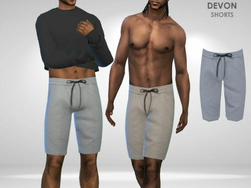 Devon Shorts By Puresim Sims 4 CC