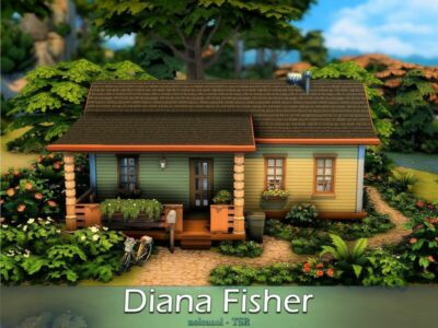 Diana Fisher / NO CC By Nolcanol Sims 4 CC