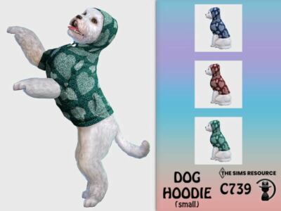 DOG Hoodie C739 By Turksimmer Sims 4 CC