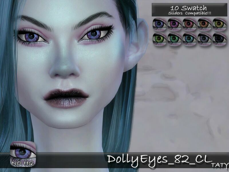 Dollyeyes_82_Cl By Tatygagg Sims 4 CC