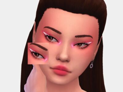 Double Neon Eyeliner By Sagittariah Sims 4 CC