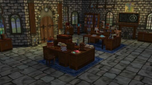 Dungeon SET – Wizard Laboratory By Duodraconis Sims 4 CC