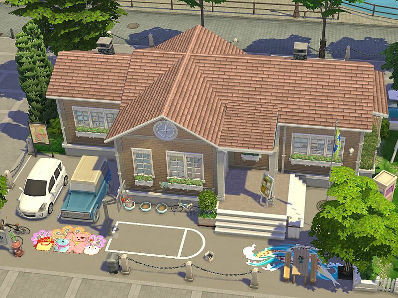 Elementary School – NO CC By Flubs79 Sims 4 CC