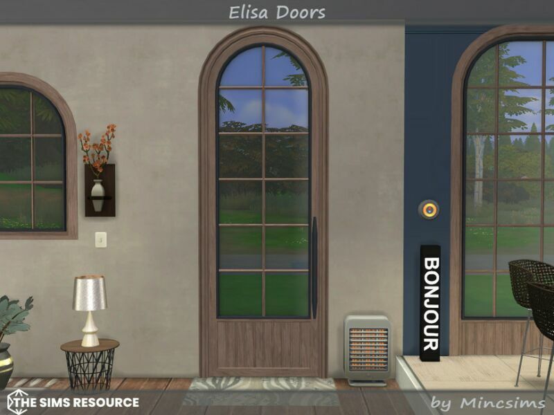 Elisa Doors By Mincsims Sims 4 CC