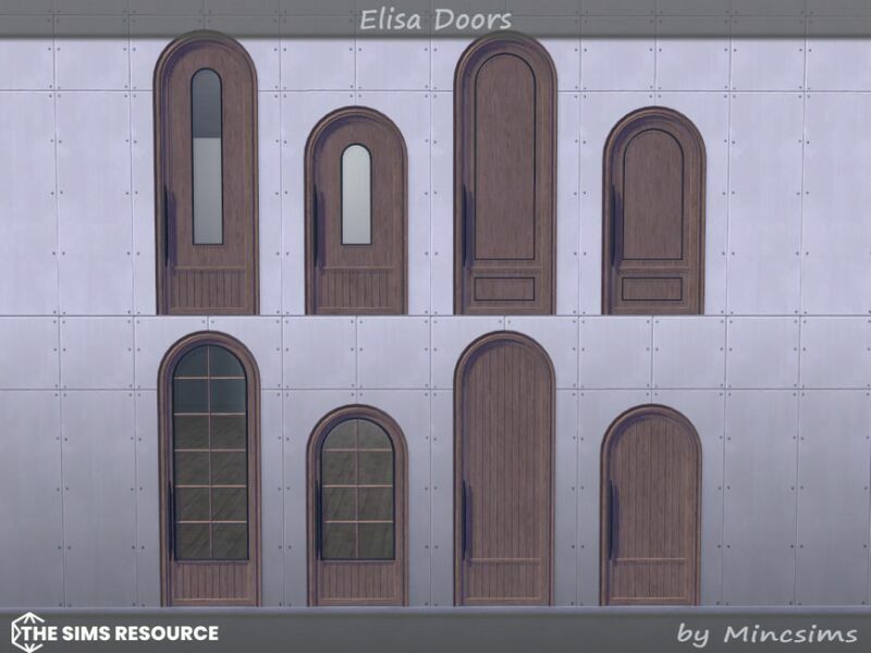 sims 4 cc elisa doors by mincsims 5