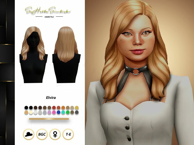 Elvira Hairstyle By Sehablasimlish Sims 4 CC